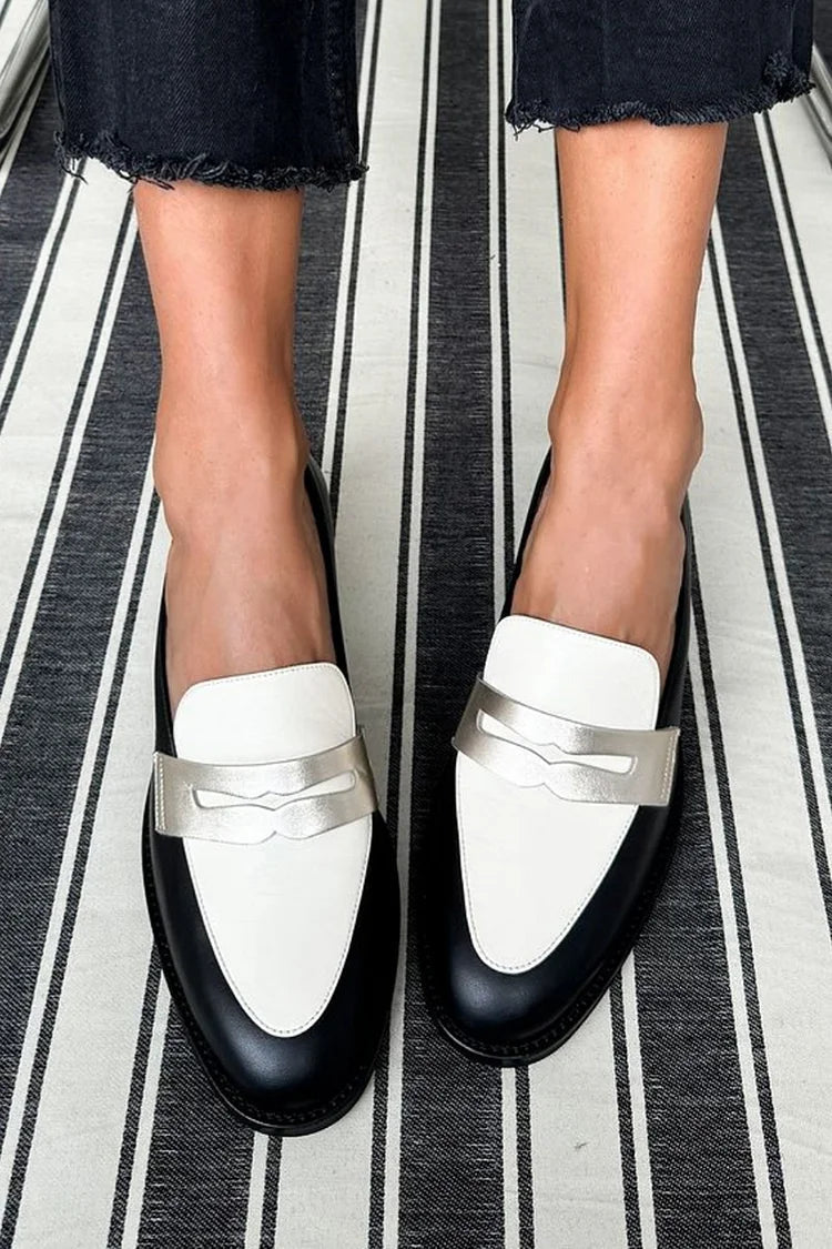 Classic Loafers | Sleek Monochrome Design