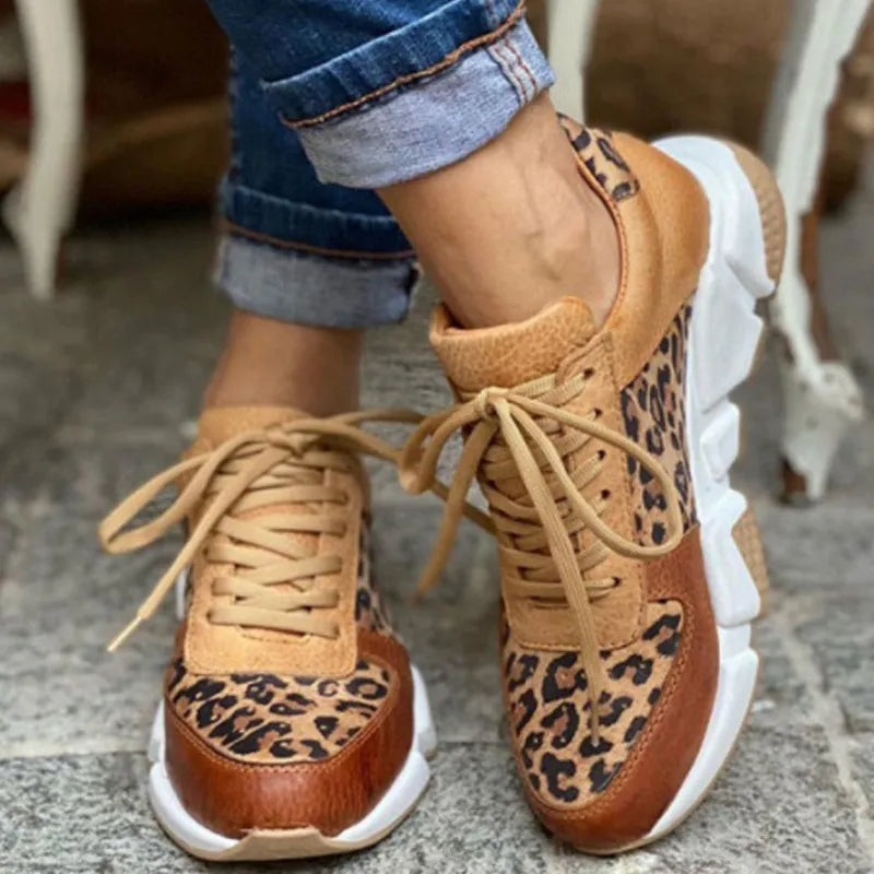 Comfortable Leopard Sneakers – Viretti Milano