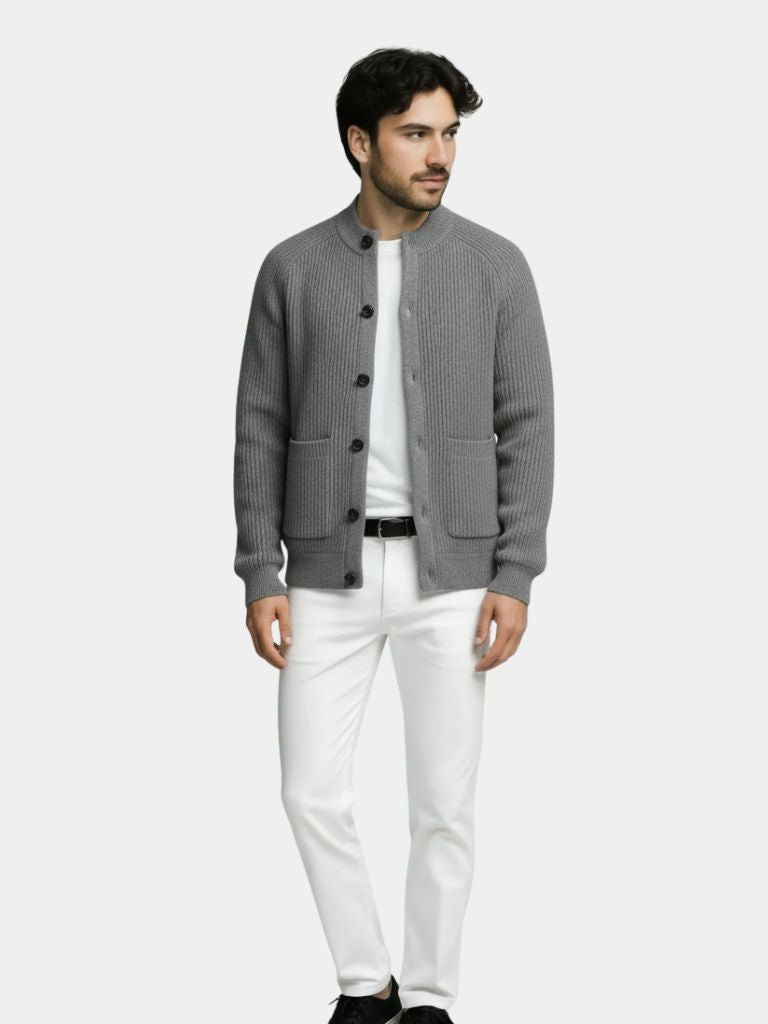 Knit Cardigan – Classic Button Women's Sweater