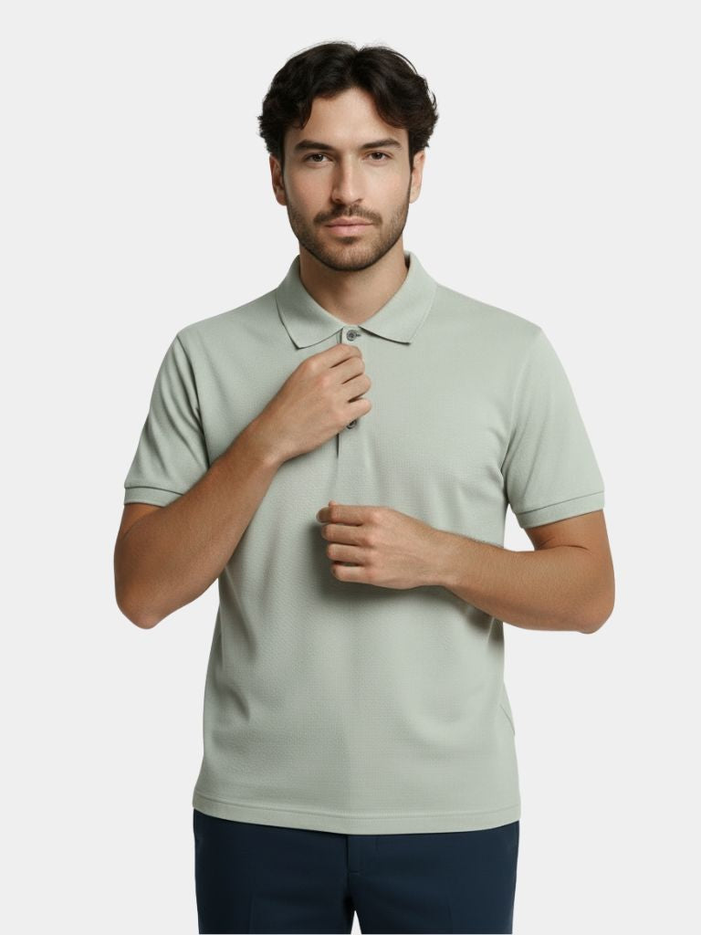 Summer Polo Shirt | Breathable Luxury Tee