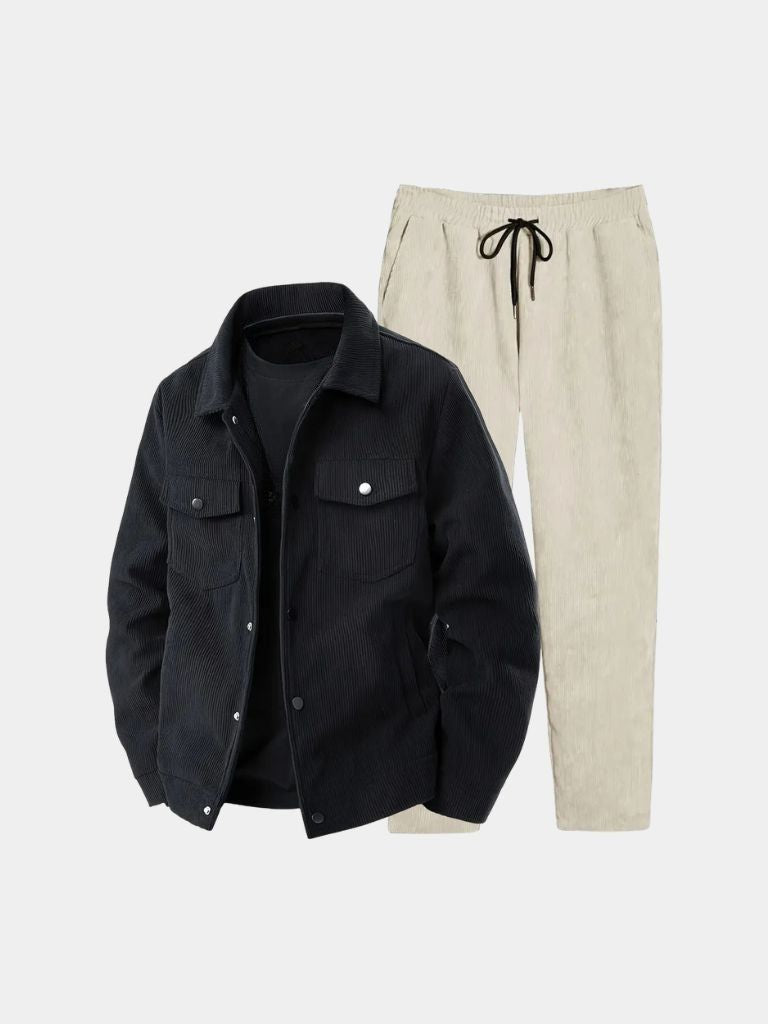 Ivory Corduroy Outfit | Soft, Versatile Wear