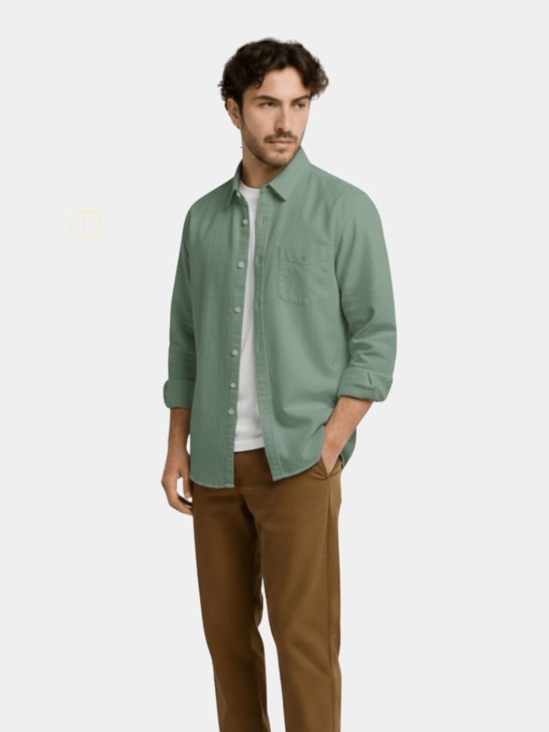 Linen Shirt Long Sleeve Classic