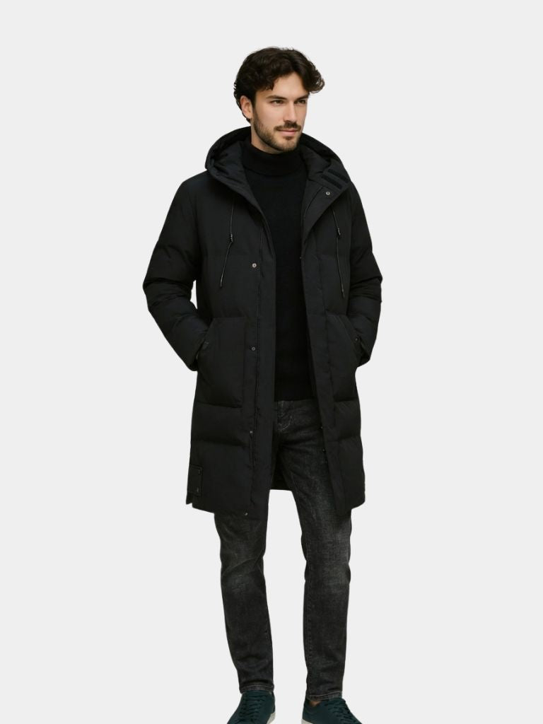 Executive Winter Coat – Tailored Men's Overcoat