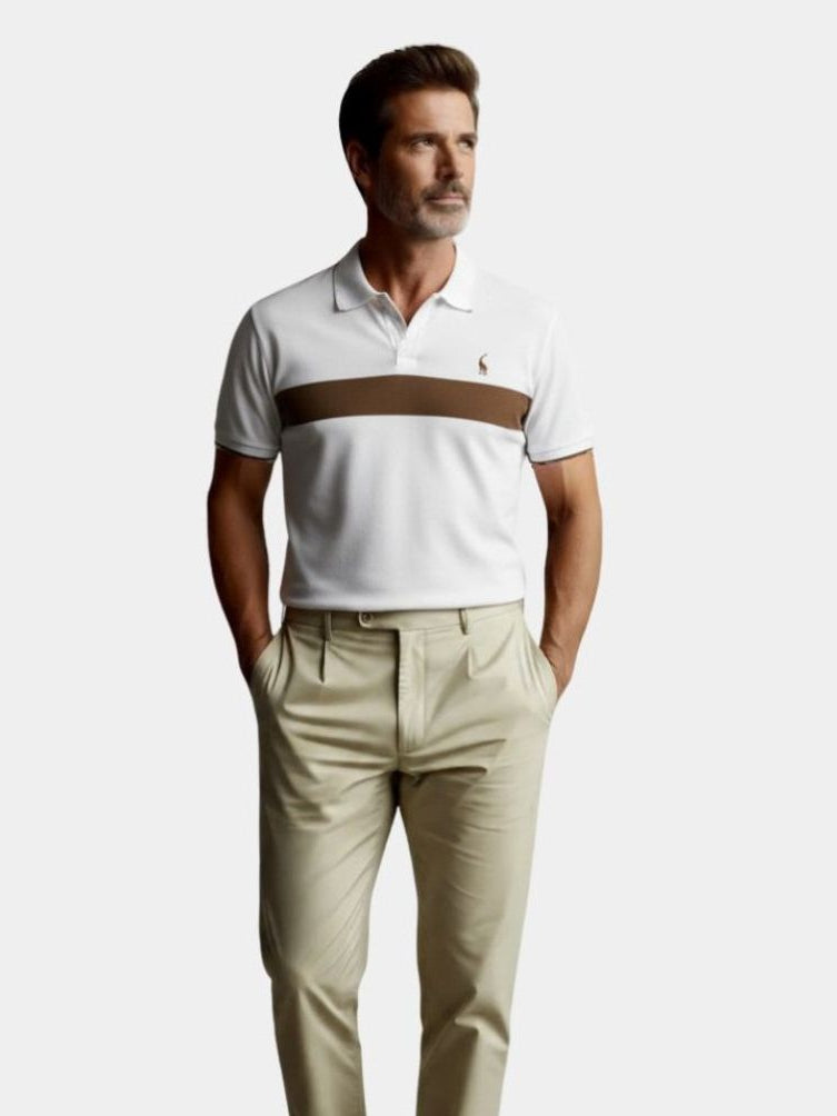 Striped Polo Shirt Savanna Luxury