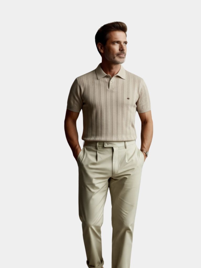 Royal Cord Polo Luxury Shirt