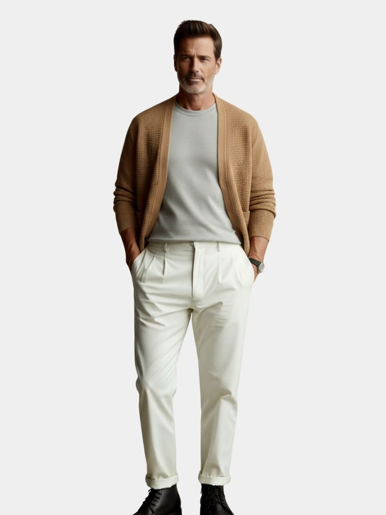 Classic Jacquard Blazer | Timeless Italian Style