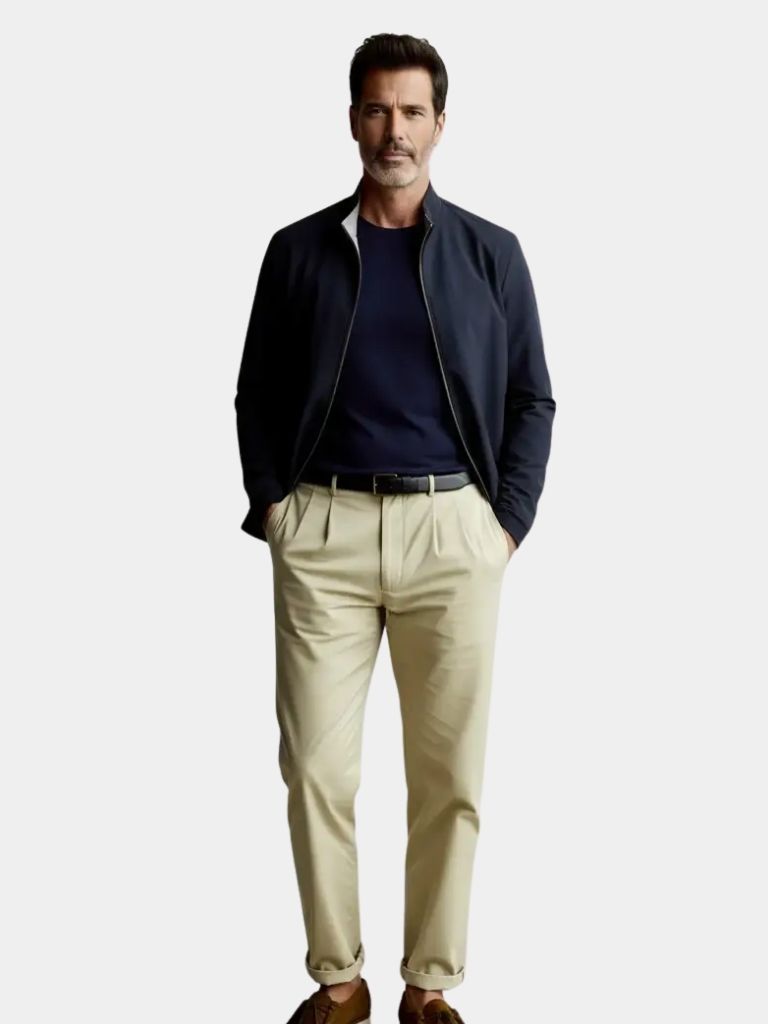 Zip Jacket | Refined Style