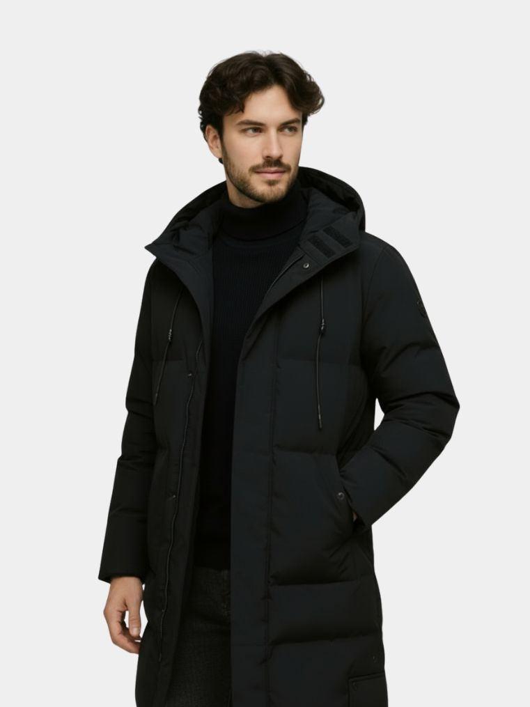 Executive Winter Coat – Tailored Men's Overcoat