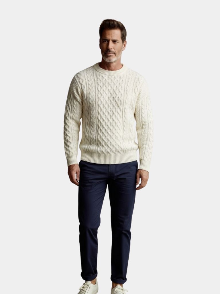 Belmont Sweater – Luxury Men's Knitwear Pullover