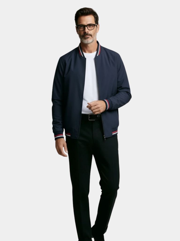 Casual Bomber Jacket - Lightweight Luxury