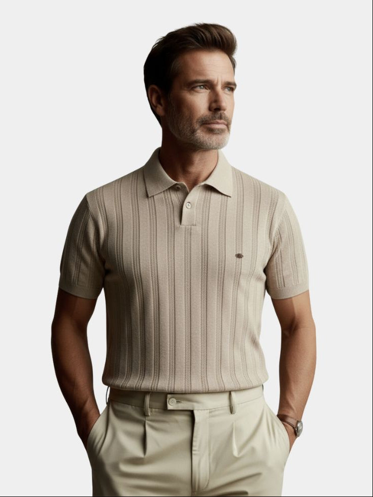 Royal Cord Polo Luxury Shirt