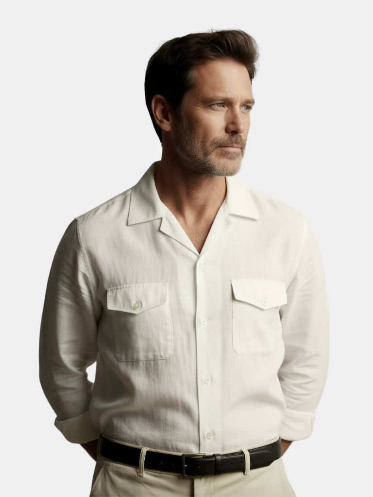 Classic Long Sleeve Shirt | Premium Cotton