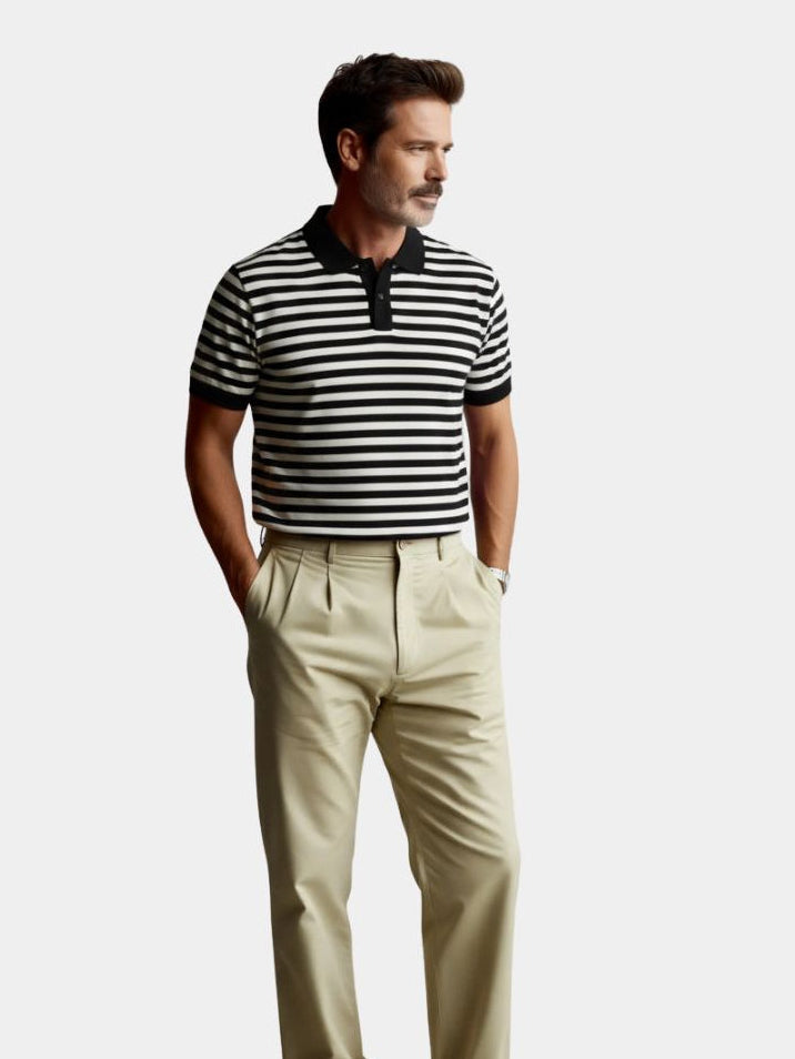 White Polo Shirt Classic Elegance