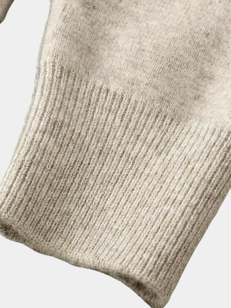 Merino Wool Cardigan | Premium Knit Sweater