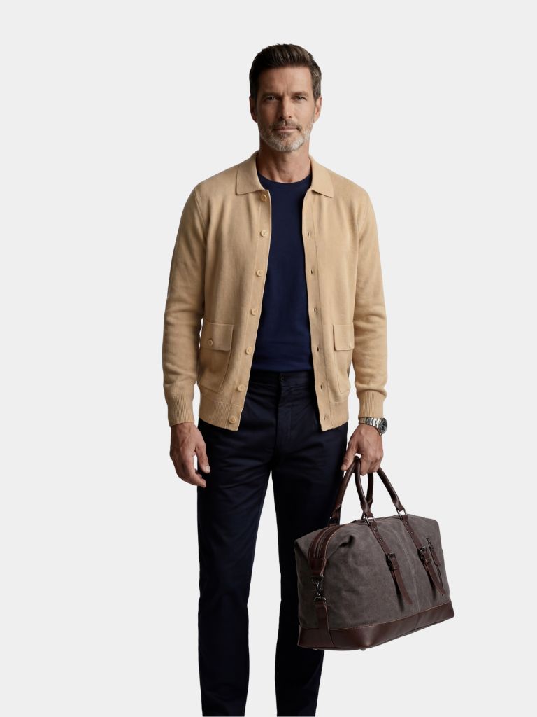 Voyager Duffle Bag – Stylish Soft Leather