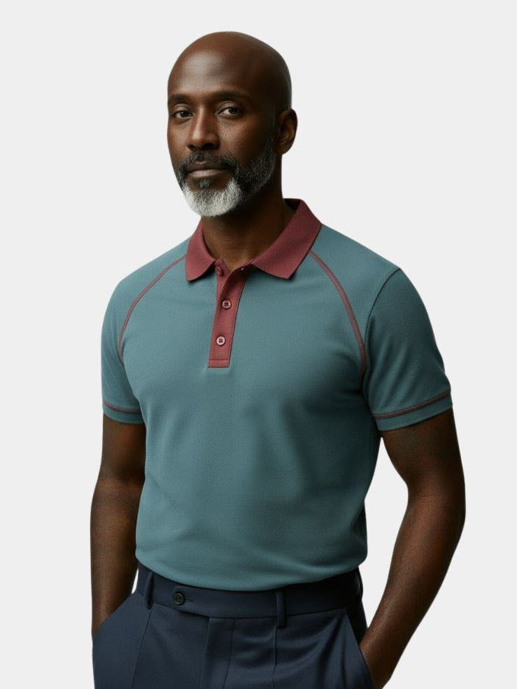 Green Polo Shirt - Luxury Tailored Fit