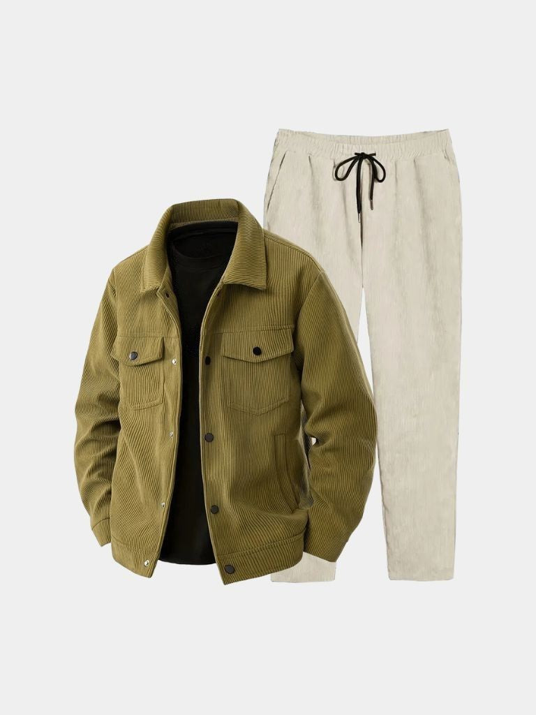 Ivory Corduroy Outfit | Soft, Versatile Wear