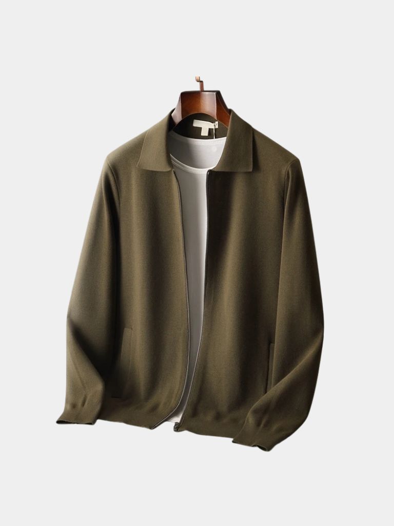 Cashmere Knit Jacket – Heritage Luxury Knitwear by Viretti Milano