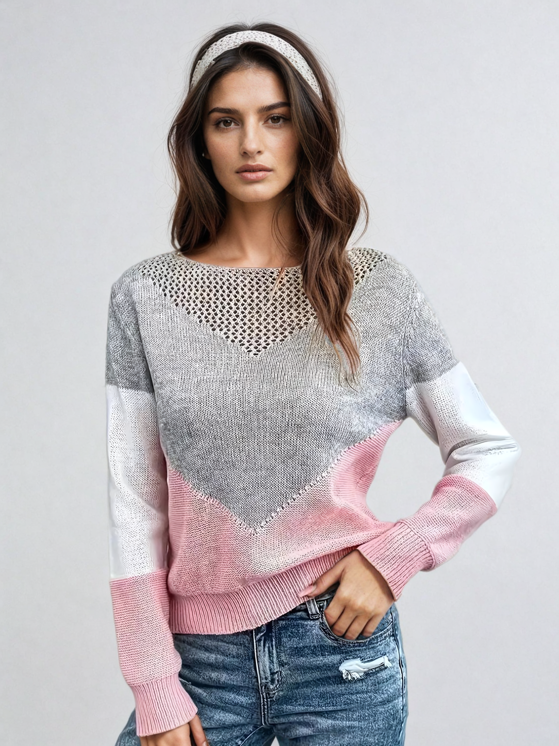 Casual Knit Sweater | Lightweight Warm Pullover