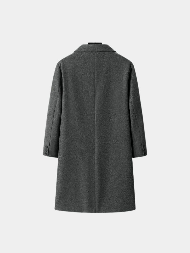 Executive Urban Coat – Modern Tailored Silhouette