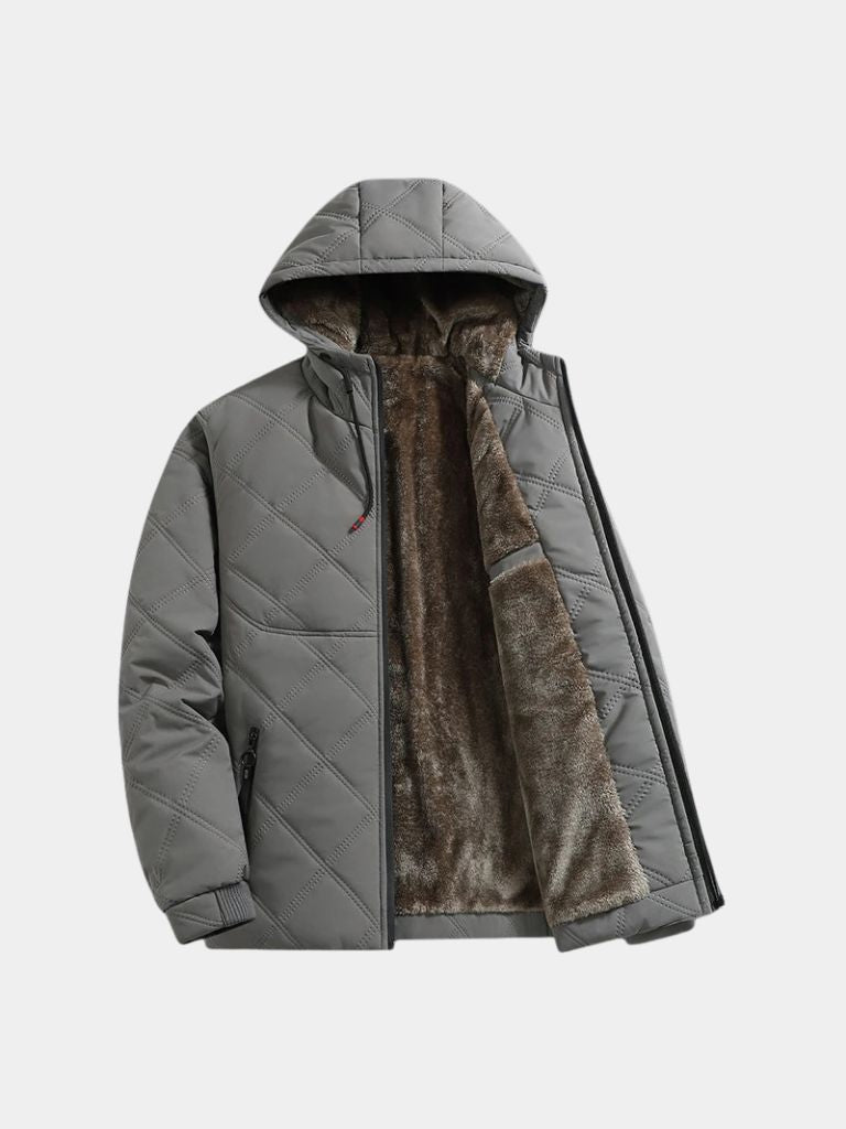 Slate Zip Jacket - Elegant Layering