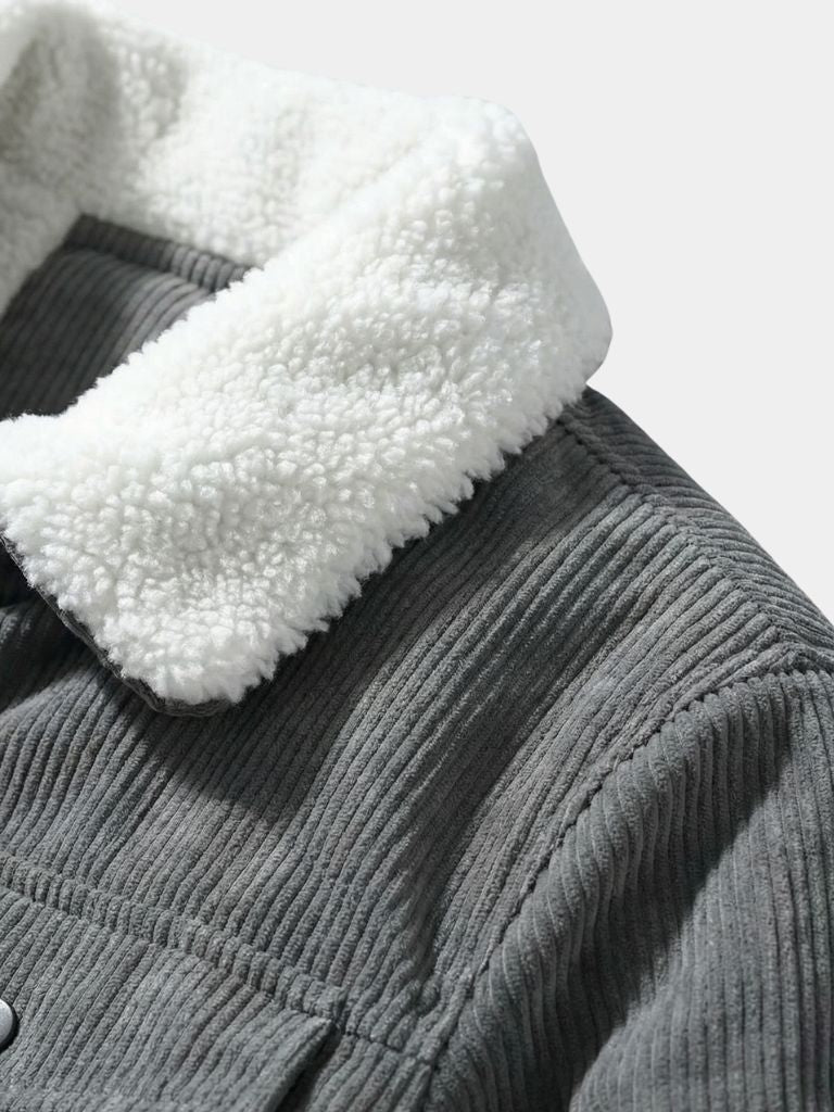 Sherpa Cargo Jacket Iron Ore