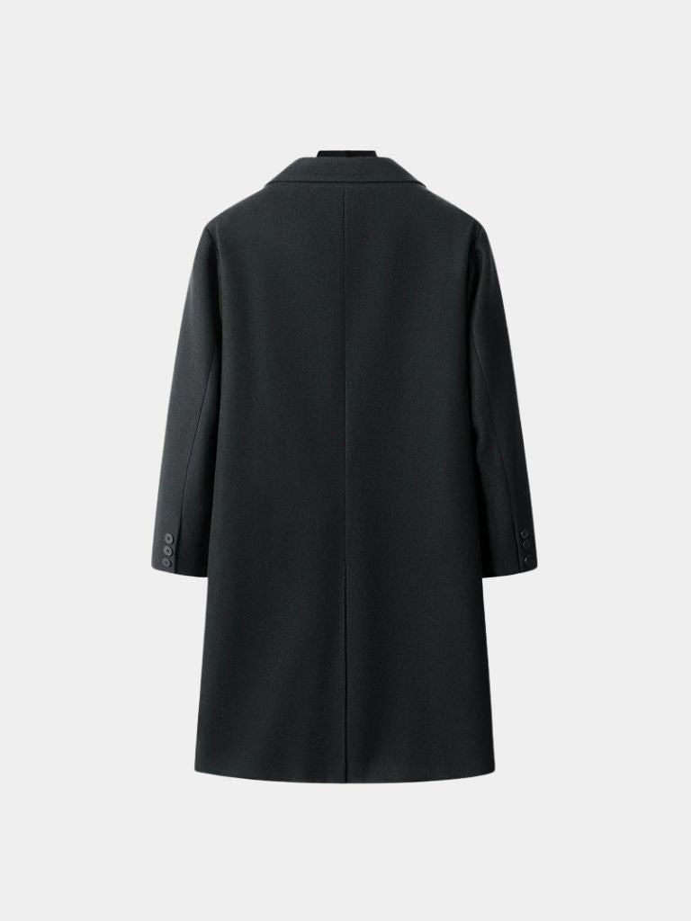 Executive Urban Coat – Modern Tailored Silhouette