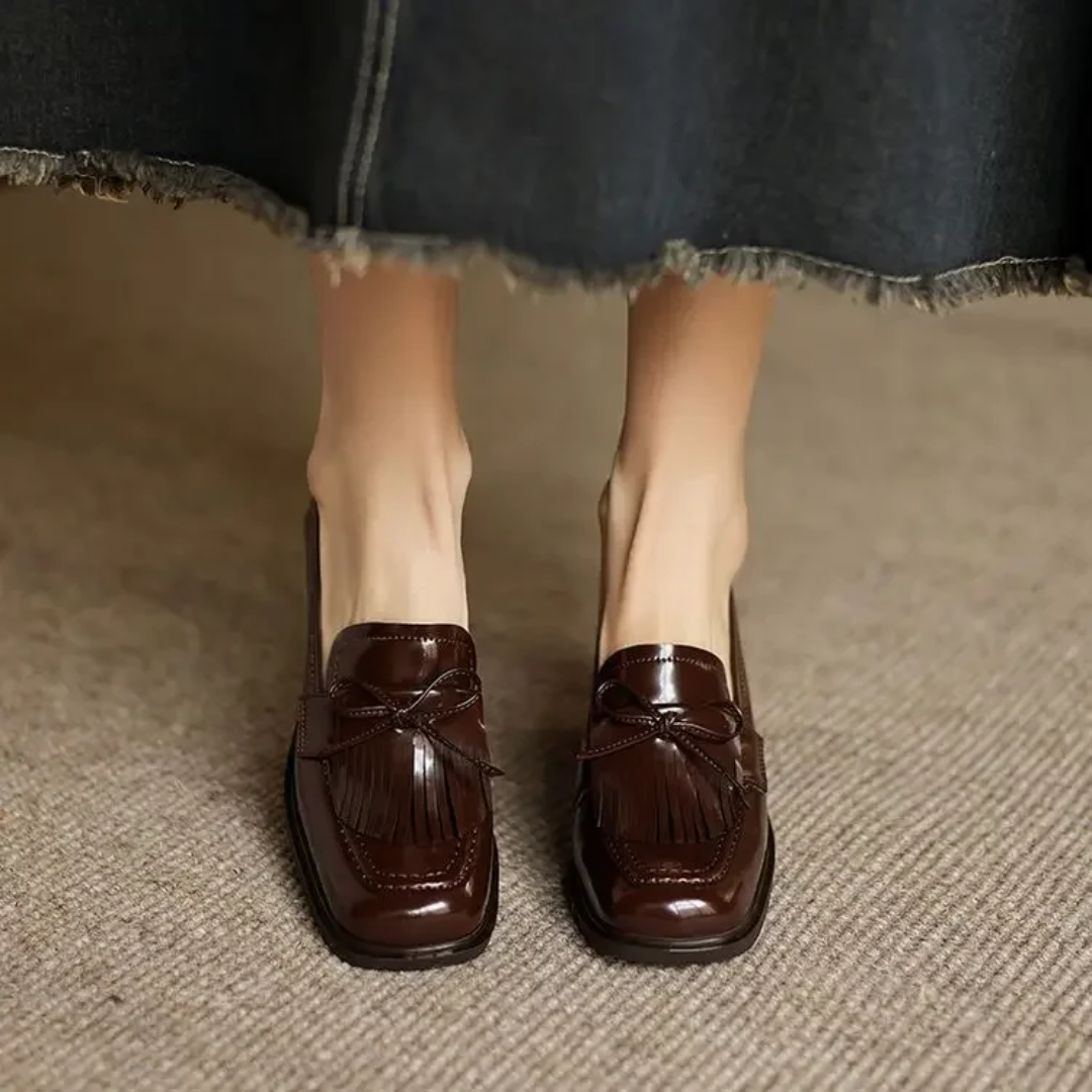 Dorothy Loafer Pumps – Premium Leather Tassel