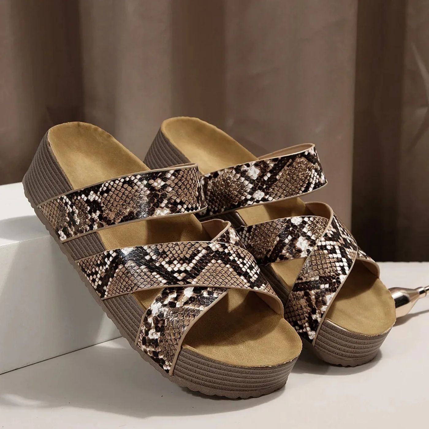 Orthopedic Leather Sandals – Viretti Milano