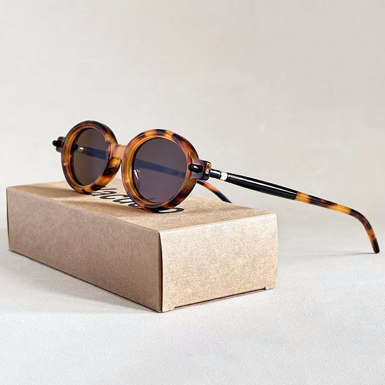 Retro Oval Sunglasses | Polycarbonate Frame