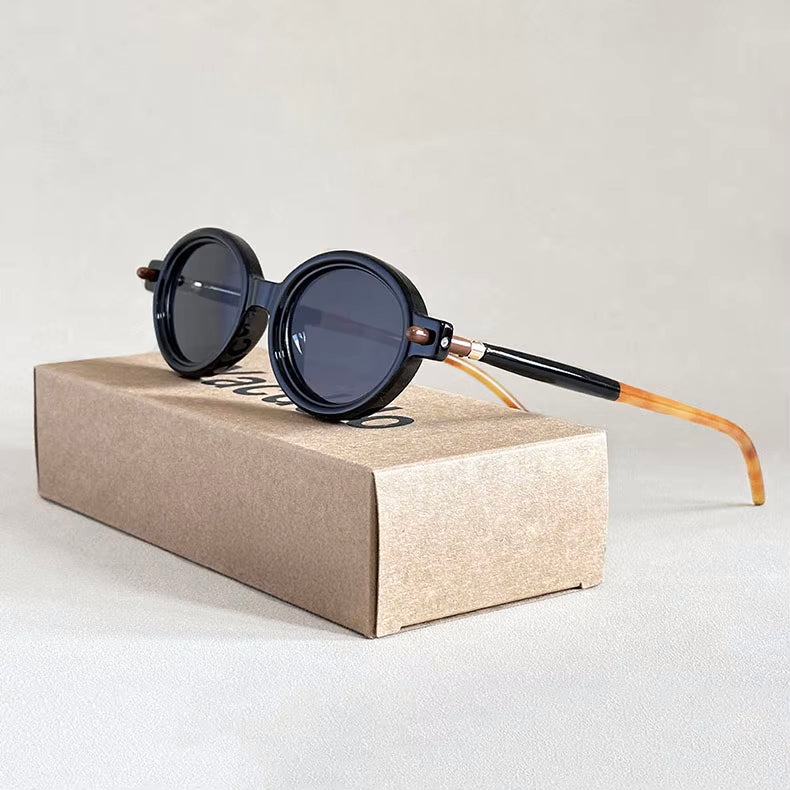 Retro Oval Sunglasses | Polycarbonate Frame