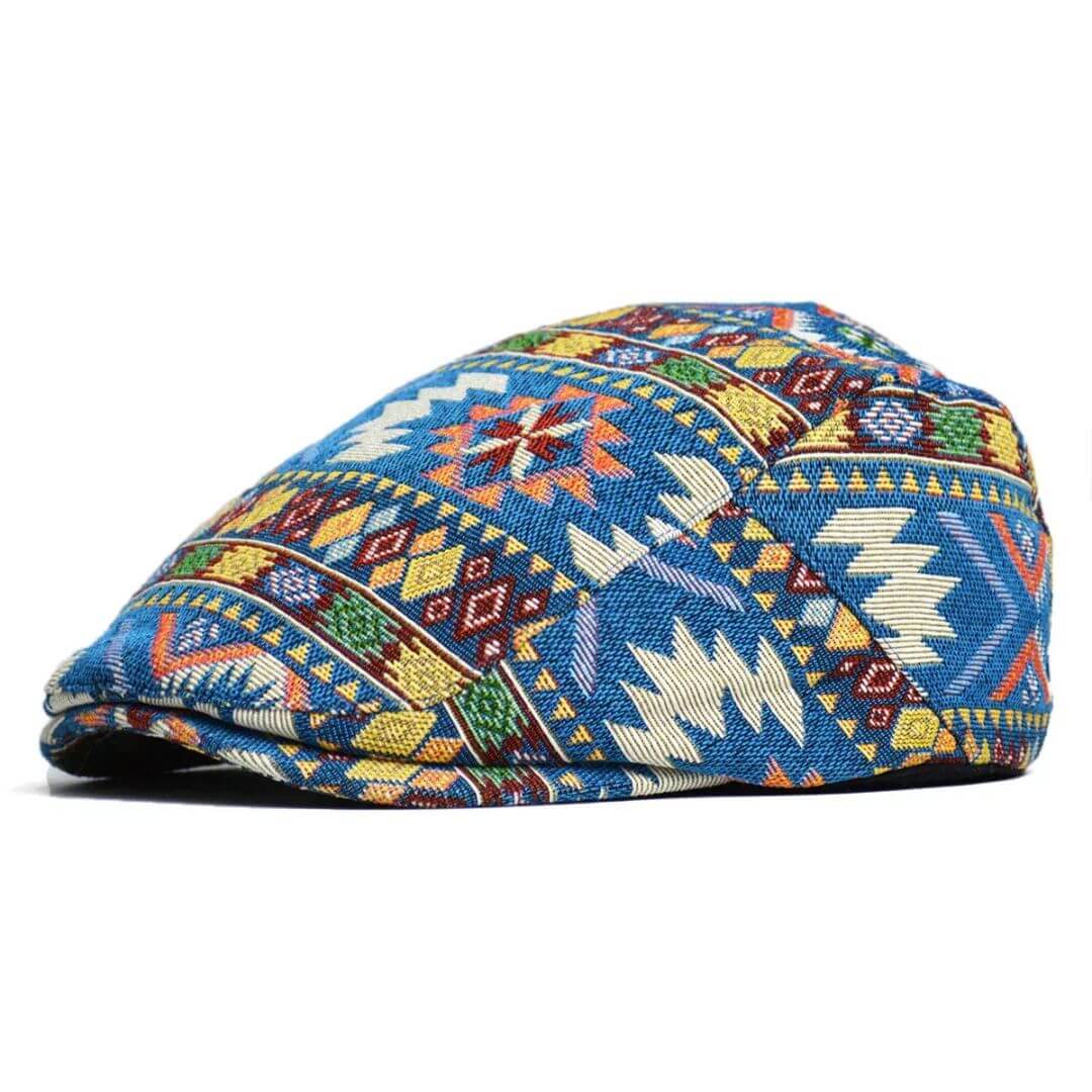 Patterned Flat Cap – Stylish Ivy