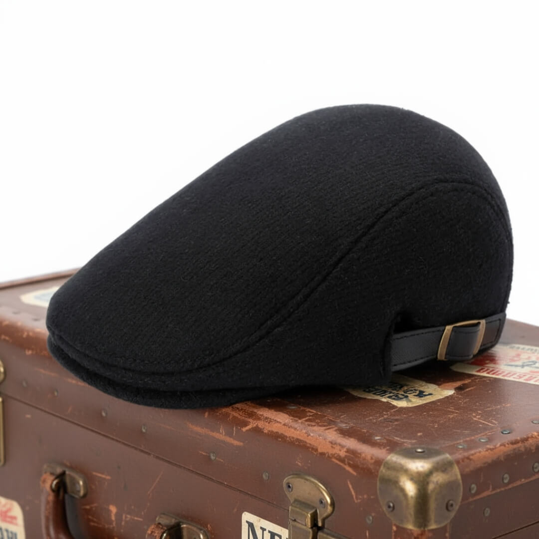 Wool Flat Cap | Lightweight Insulated Hat