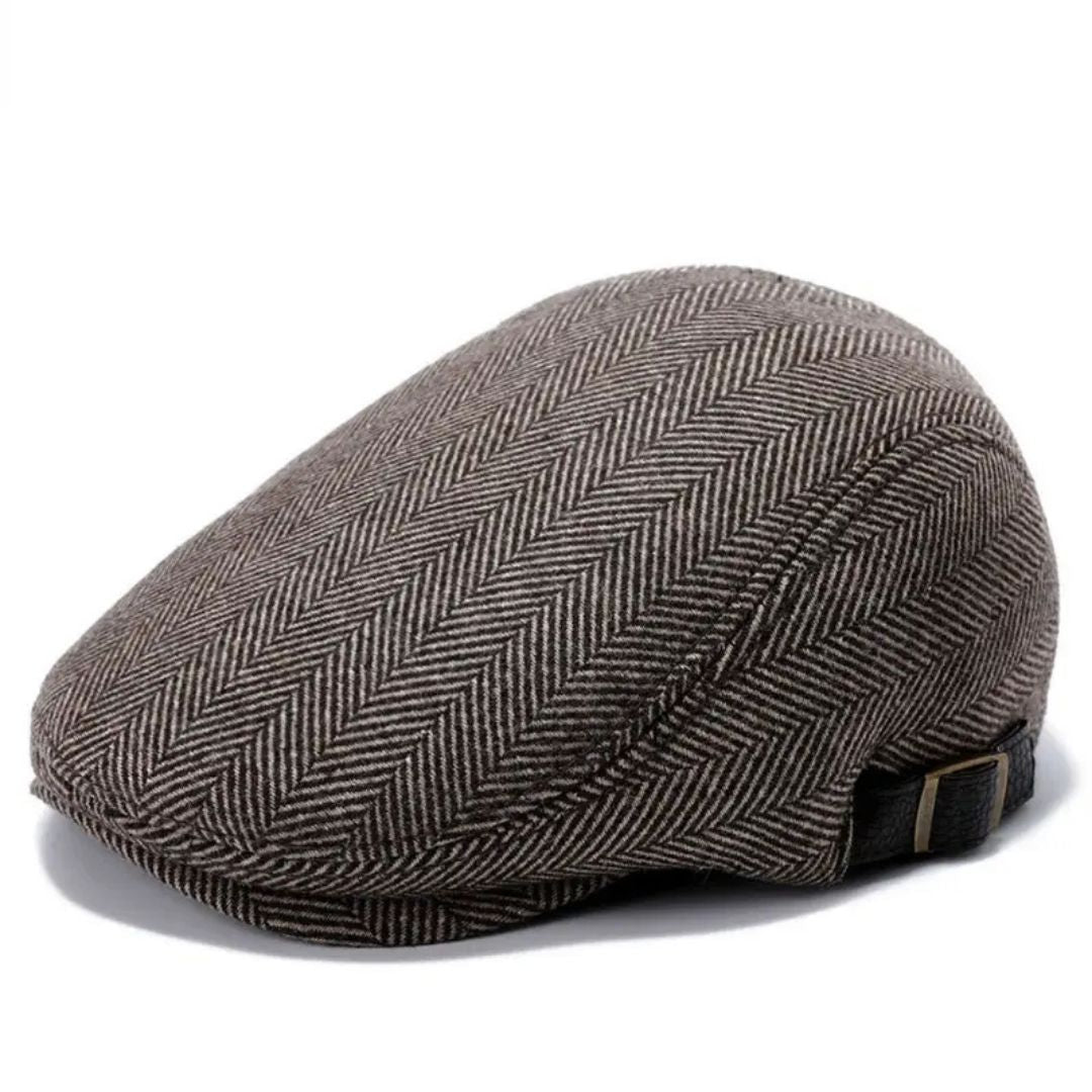 Wool Flat Cap | Lightweight Insulated Hat