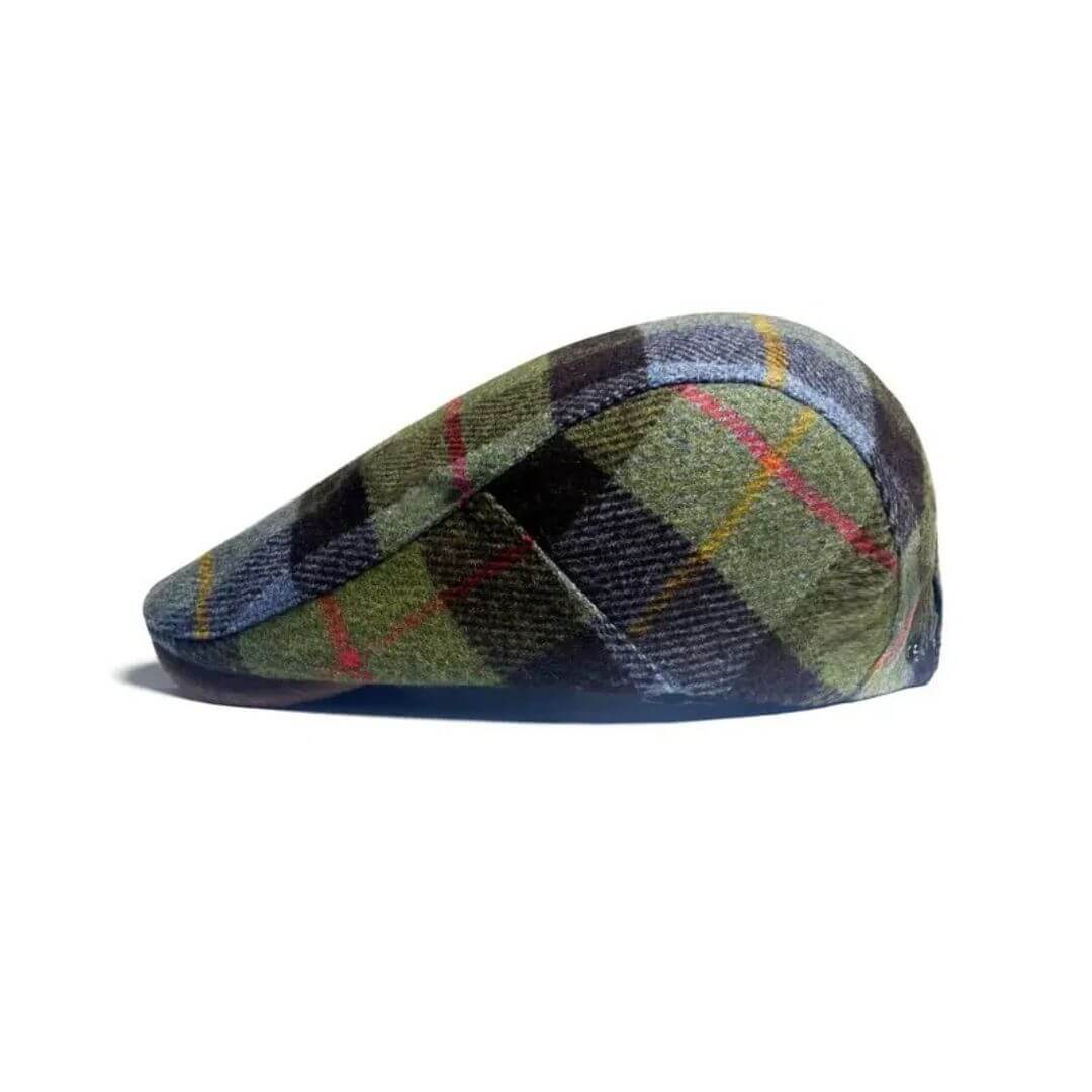 Wool Flat Cap – Classic Check