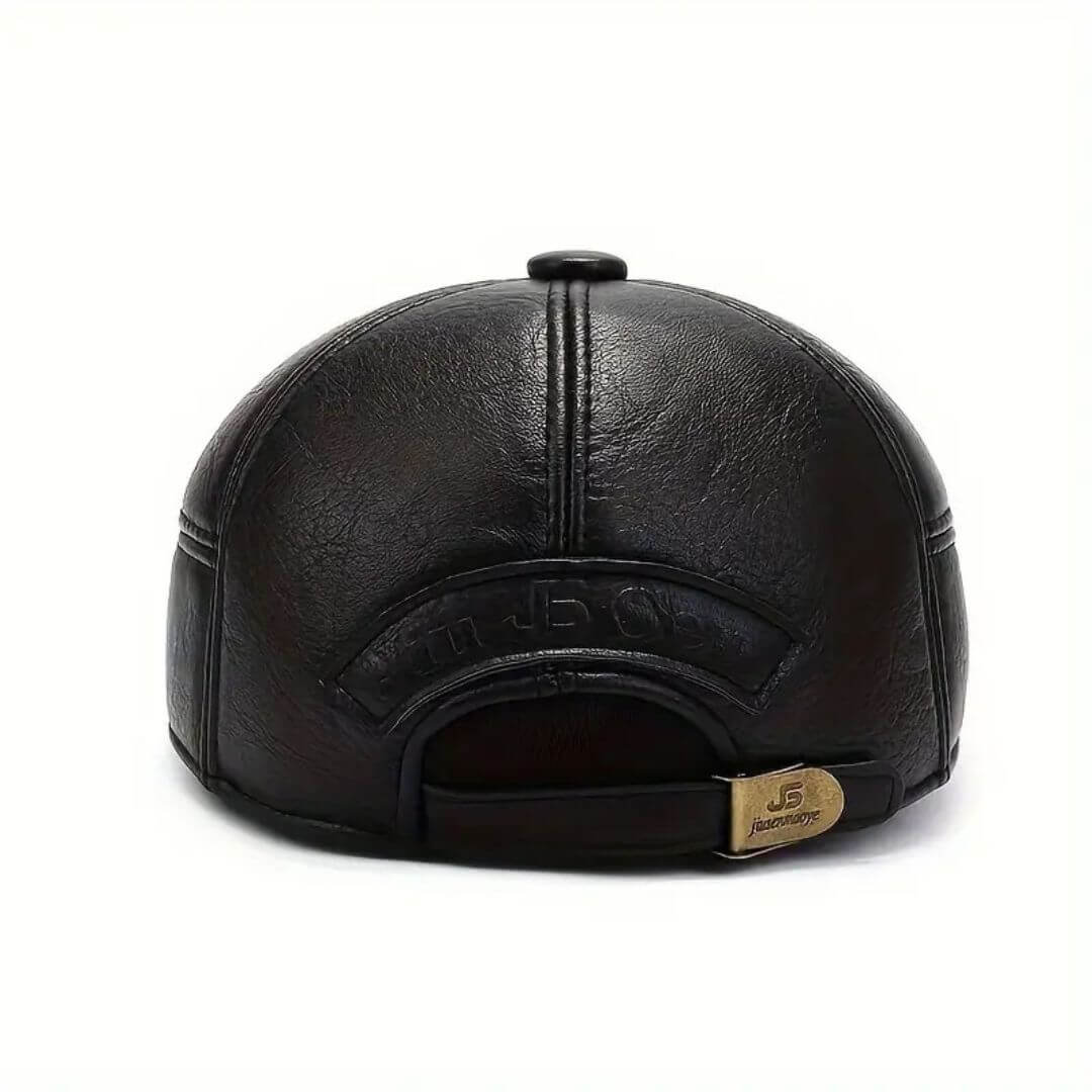 Leather Flat Cap – Classic Stylish Hat
