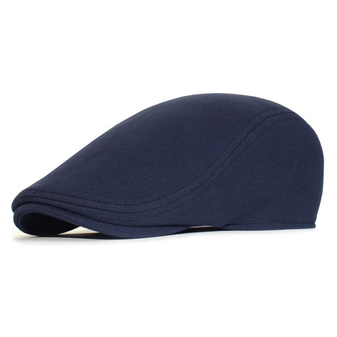 Cotton Flat Cap | Lightweight Breathable Design