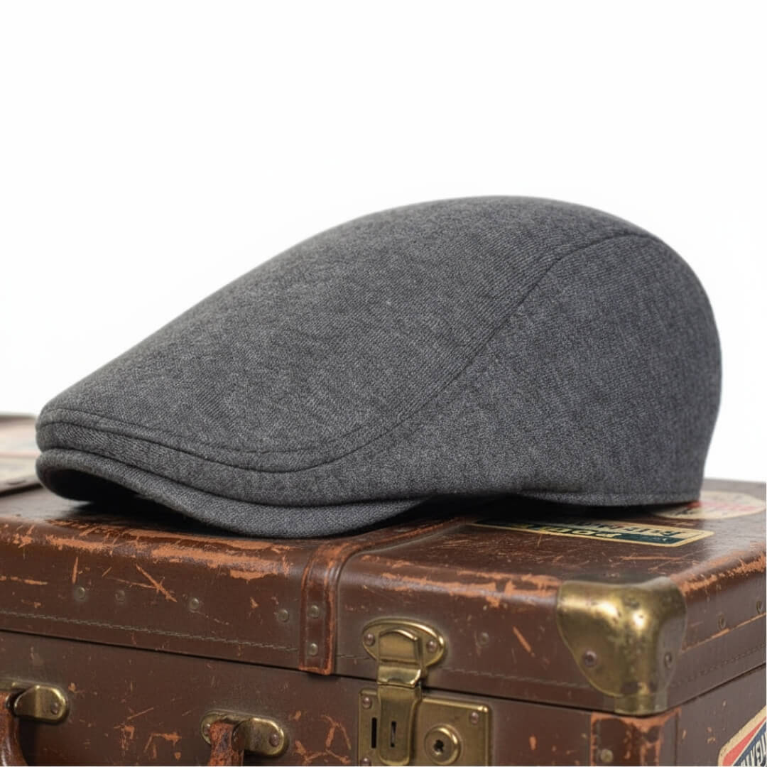 Cotton Flat Cap | Lightweight Breathable Design