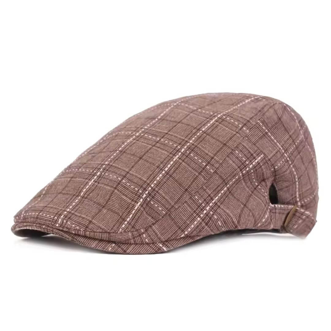 Tartan Ivy Cap – Adjustable Lightweight Hat
