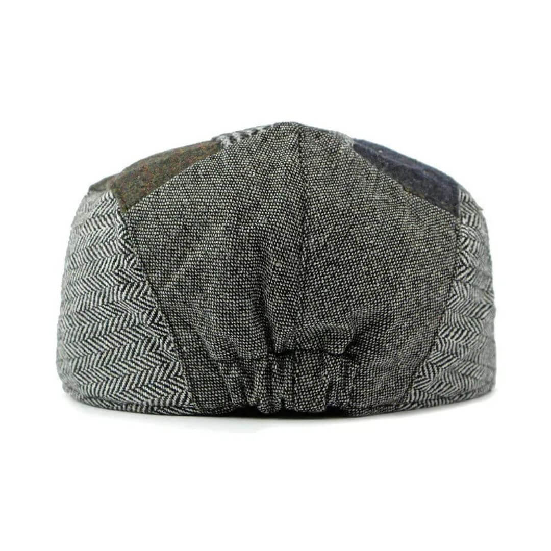 Patchwork Tweed Cap - Classic Flat