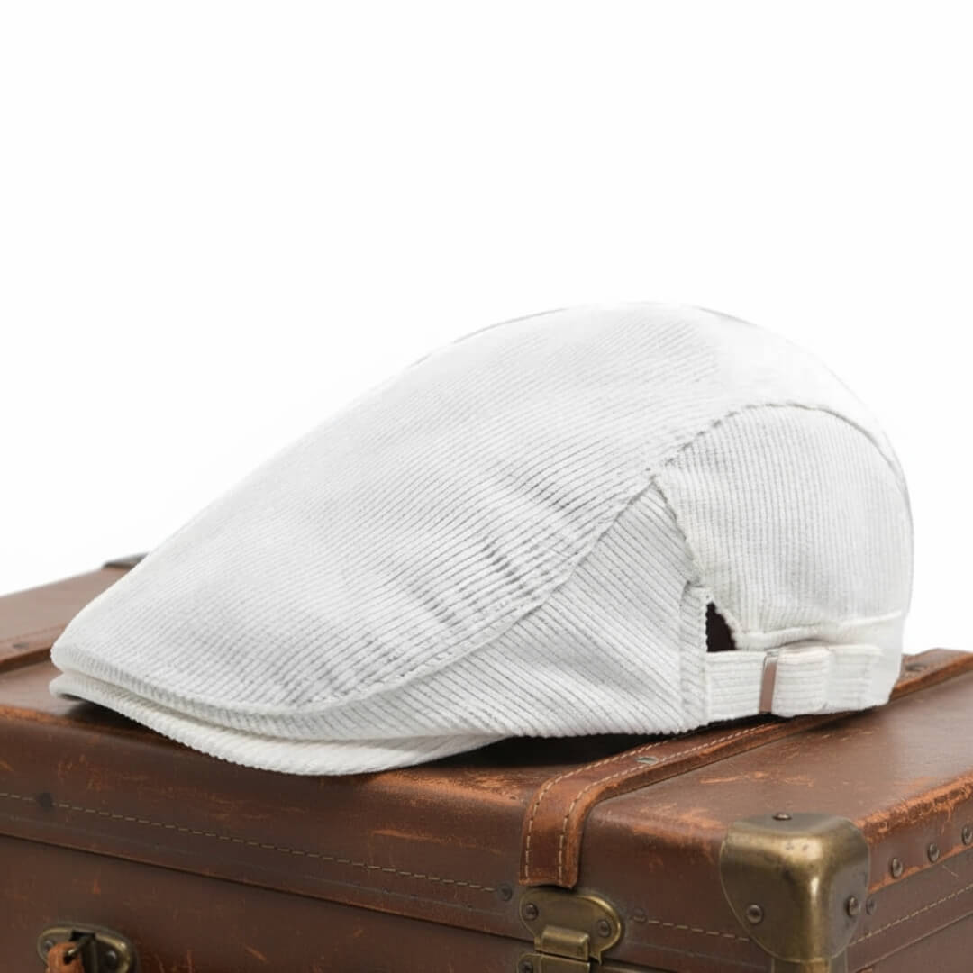 Corduroy Flat Cap - Adjustable Classic