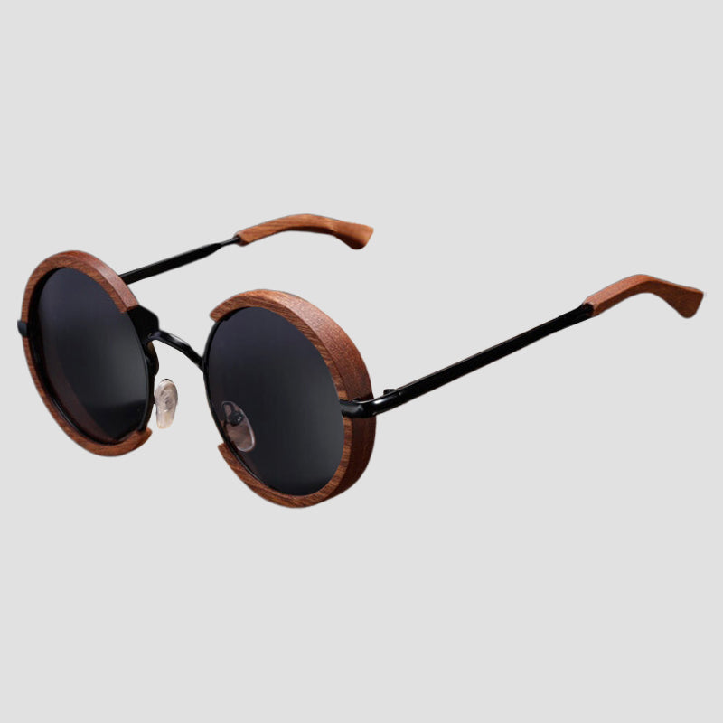 Mahogany Sunglasses – Vintage Wooden Shades