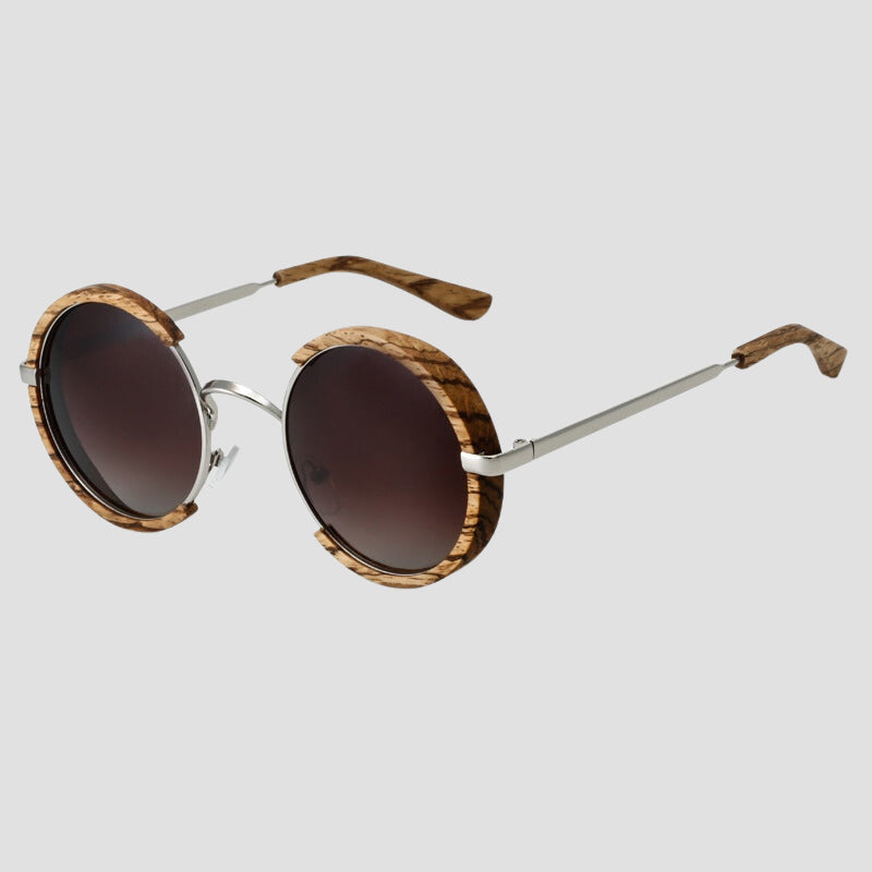 Mahogany Sunglasses – Vintage Wooden Shades