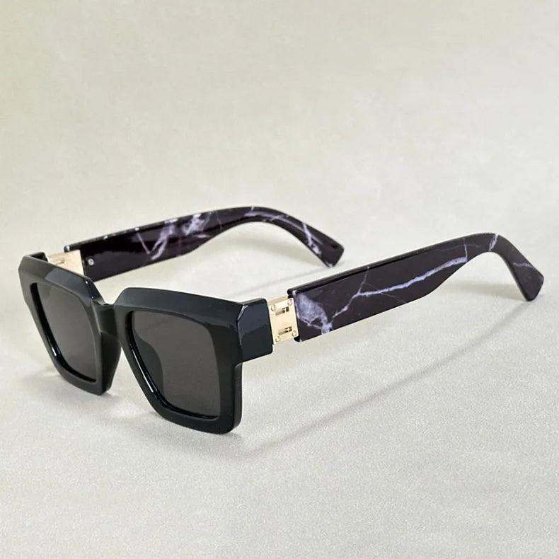 Retro Sunglasses – Photochromic Square Frames