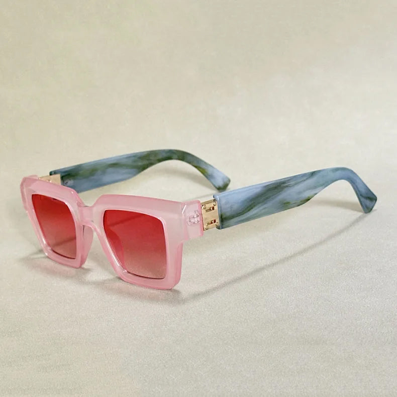 Retro Sunglasses – Photochromic Square Frames