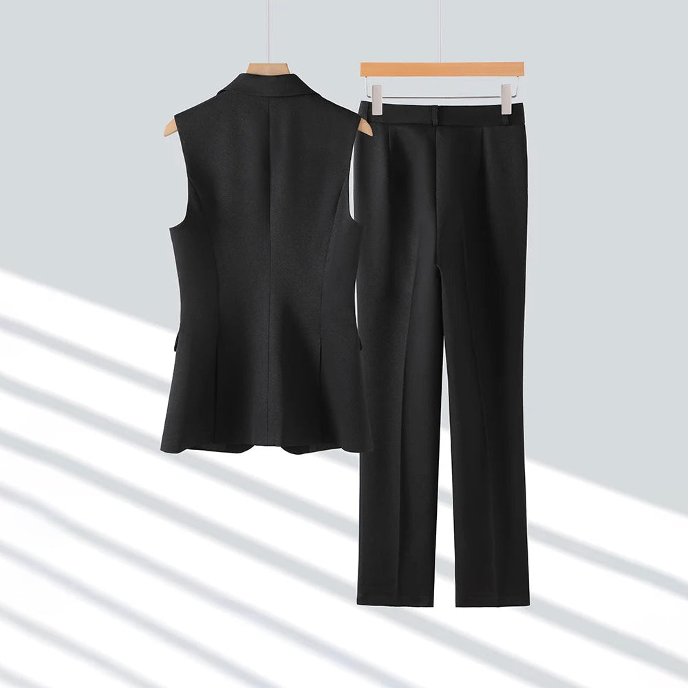 Executive Vest and Pants | Sleek Formal Wear