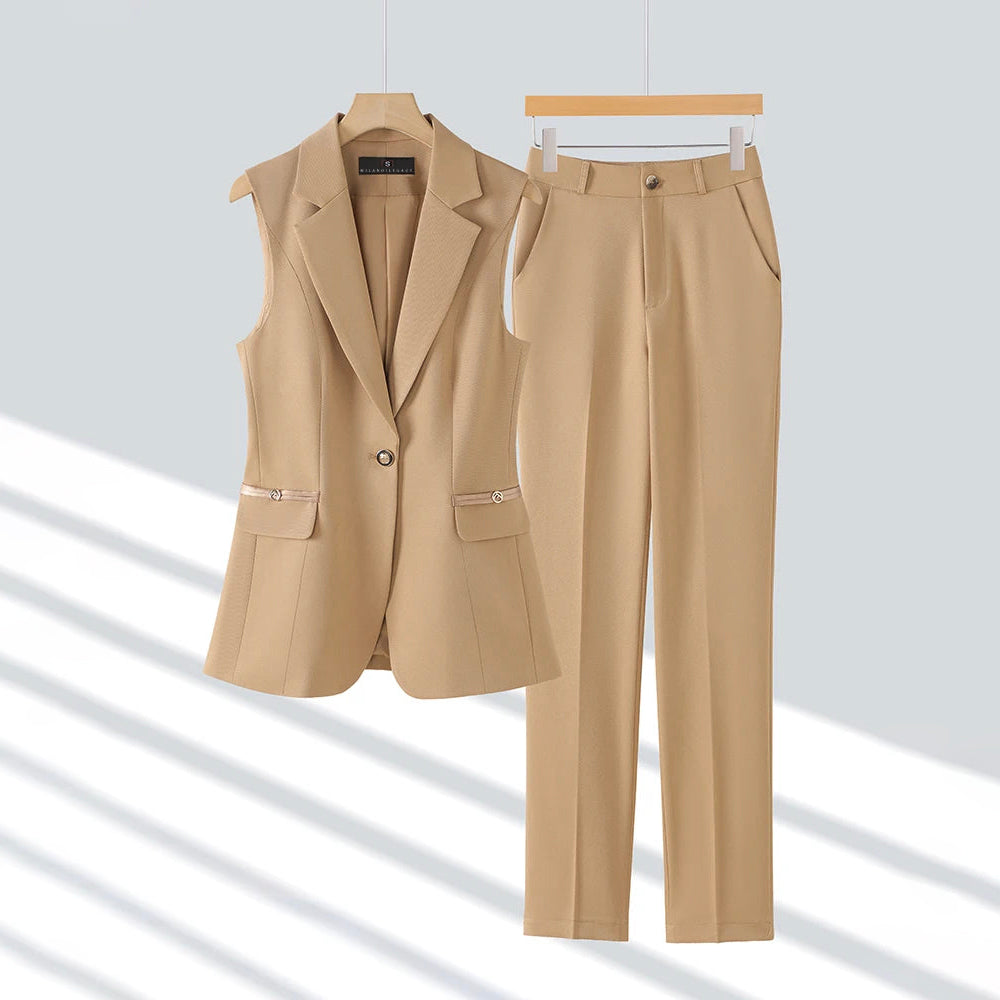 Executive Vest and Pants | Sleek Formal Wear