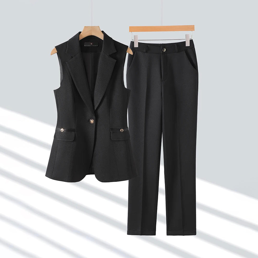 Executive Vest and Pants | Sleek Formal Wear
