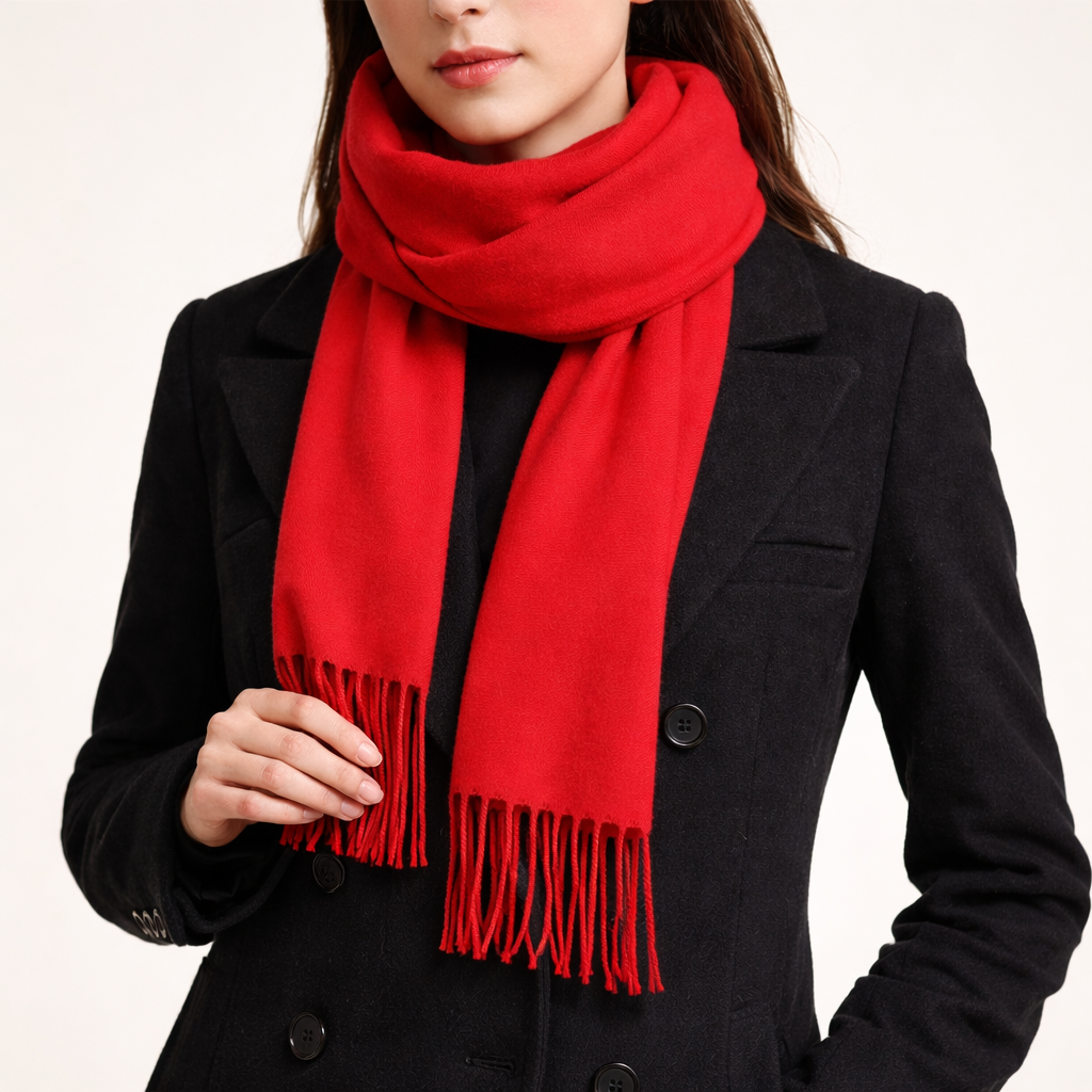 Classic Long Scarf – Stylish Winter Accessory