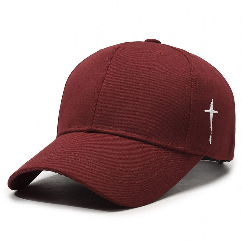 Cross Design Baseball Cap – Premium Cotton